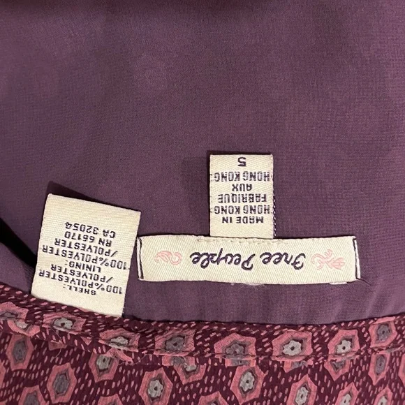 Free People Hexagon Print Knee length skirt - Picture 8 of 10